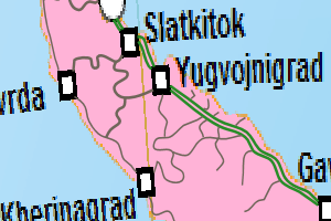 The roads of Krepost Stolitsa